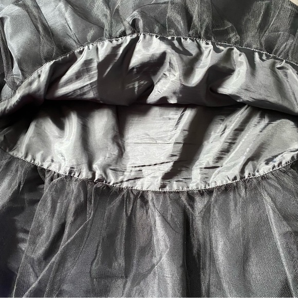 ❌NFS Vintage Y2K Oscar De La Renta Coquette Pleated Midi Skirt Rosette 8 - Picture 16 of 16